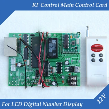 LED Digital Numărul RF Control de Control Principal de Card 12V Gaz/Ulei Pret Display LED Folosi Pentru Toate Dimensiunile LED Digital Numărul 0