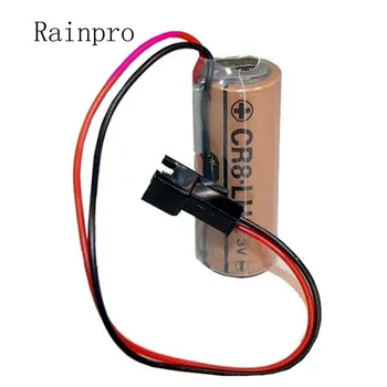 Rainpro 1BUC/LOT CR8.LHC Putere Tip Baterie cu Litiu de 3V cu Plug pentru Contor de Apă