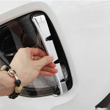 Faruri Anti-Ceata Kit Faruri de Admisie a Aerului Ornamente Crom Exterior în Stil Accesorii Pentru Hyundai Santa Fe Santafe IX45 2019-2022