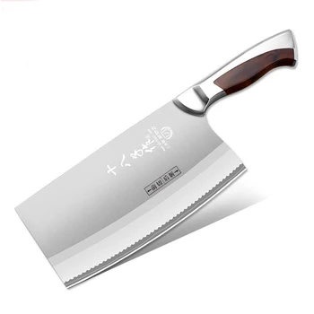 Tradiționale de carbon din oțel Accesorii de bucatarie cutite de feliat /cotlet os /cuțit de tăiere+cuțite de Bucătar/ Cuțite de Utilitate stil Chinezesc 0