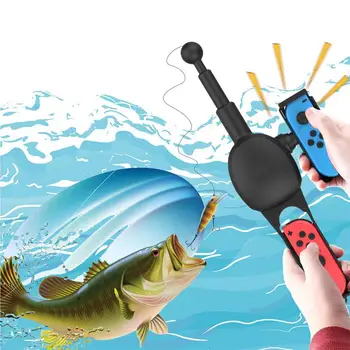 Tijă de pescuit pentru Nintendo Comutator mâner Joc de Pescuit Controller Kit pentru Bass Pro Magazine și Legendarul Pescuit 0