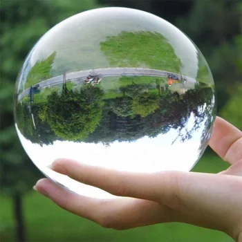 D2 Obiectiv Clar Globul de Cristal Minge Stand de 60 mm 70 mm 80 mm Lensball pentru Sfera Fotografie Decor Acasă Decorative Bile