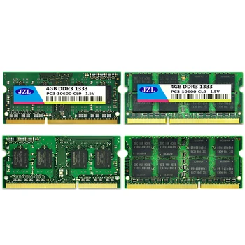 JZL DDR3 1333MHz PC3-10600 / PC3 10600 DDR 3 1333 MHz 4GB 204 PIN 1.5 V CL9 Memorie SODIMM Module Ram SDRAM pentru Laptop / Notebook