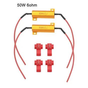 Decodor Cabluri Interioare de Cablu LED de Eroare de Cabluri Rezistența 50W 6 ohm Semnalizare Rezistor de Sarcină Faruri Rezistor de Sarcină Frumos 0