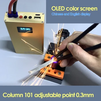 Mini Sudor Handheld Portabil Baterie Sudare Mașină Pen 2 in 1 OLED Ecran Color Tactil de Litiu Baterii Tip C de Încărcare