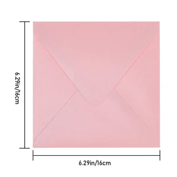 10buc/Multe Plicuri Colorate de Hârtie Retro Gol Mini-Plicuri de Hârtie de Nunta Invitatie la Petrecere Felicitari Cadou Pătrat Plic