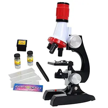 Microscop Kit de Laborator CONDUS 1200X Școală Acasă Știință Jucărie de Învățământ Cadou Rafinat Microscop Biologic Pentru Copii Copil