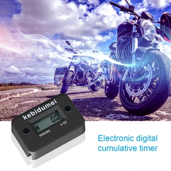 LCD Digital Impermeabil Tach Contor Contor Pentru ATV-uri Motociclete Instrumente cu Snowmobilul Barca de Benzina Generator de Biciclete en-Gros