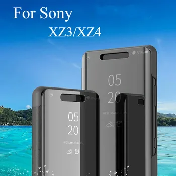 Pentru SONY Xperia XZ3 Caz Pentru Sony Xperia XZ4 Caz Smart Cover XZ3 Oglindă Clară Vedere Filp Pentru SONY Xperia XZ 4 Caz 360