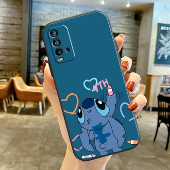 Stitch Desene animate Disney Telefon Caz Pentru Xiaomi Redmi Nota 11 11 Pro 4G 5G 11T Coajă de Lux Ultra Capac de Silicon Moale