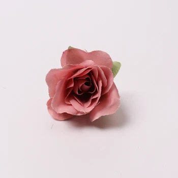10buc flori Artificiale retro rose cap DIY manual frizură cununa cutie de cadou pentru a face materiale pentru acasă decorare nunta