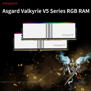 Asgard RGB RAM DDR4 Memorie 8GBx2 16GBx2 3200MHz 3600MHz Valkyrie Seria V5 Alb Polar Overclocking pentru Desktop 3