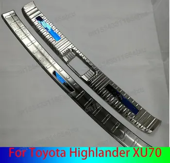 Pentru Toyota Highlander XU70 2021 2022 Accesorii Auto din Inox bara de protecție spate pervazul ferestrei în afara trunchiuri
