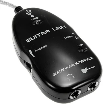 USB chitara audio efect de sunet dispozitiv usb chitara placa de sunet efect dispozitiv chitara computer cablu de înregistrare 0