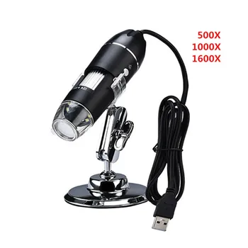 1600X /1000X/500X Mega Pixeli 8 LED Digital USB 2.0 Microscop Microscopio Lupa Electronice Stereo USB Endoscop cu Camera 0
