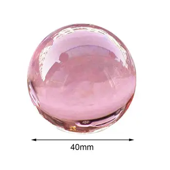 40mm Piatra Naturala de Trandafir Roz Cristal de Vindecare Mingea Magic Cristal de Cuarț Pietre de Colectare Meserii Decor Pentru Fotografie Cadou 0