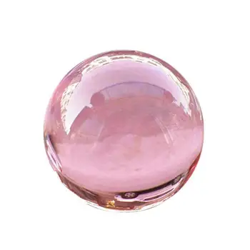 40mm Piatra Naturala de Trandafir Roz Cristal de Vindecare Mingea Magic Cristal de Cuarț Pietre de Colectare Meserii Decor Pentru Fotografie Cadou 3