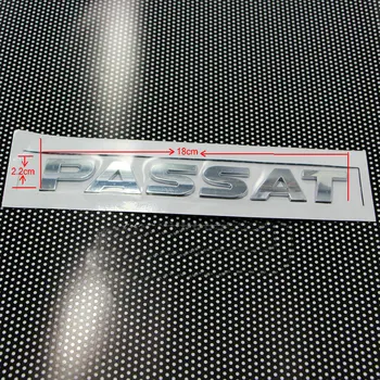OEM coche trasero la tapa del tronco del cromo plata PASSAT emblema etiqueta insignia del logotipo de PASSAT ABS etiqueta