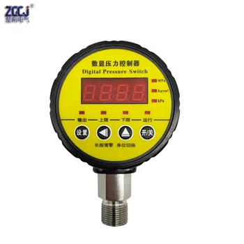 AC220V indicator de presiune cu ieșire releu 0-0.4 Mpa 0.6 Mpa 1.0 Mpa 1,6 Mpa 2.5 Mpa 10Mpa 16Mpa 25Mpa 40Mpa digital cu comutator de presiune 0