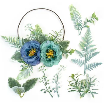 10buc Flori Artificiale Frunze de Plante Pentru Diy Nunta Casa Decor de Crăciun Coroană Scrapbooking Accesorii Fals Florale