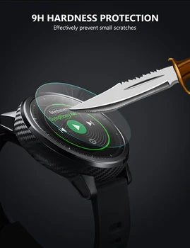 9H Ceas Inteligent cu Ecran Protector Dia.23-46mm 2.5 D 0,3 mm Sticlă Călită Cazuri de Protecție pentru Garmin Samsung Casio Huami Ticwatch
