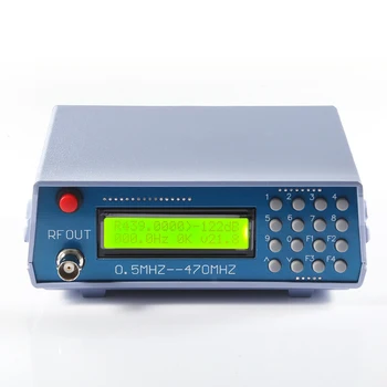 Generator de semnal 0.5 MHz-470MHz Generator de Semnal RF Metru Tester pentru FM Radio Walkie-talkie Debug Digital CTCSS Semnalului de Ieșire
