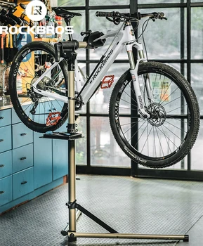 ROCKBROS de Reparații de Biciclete Suport din Aliaj de Aluminiu Bicicleta de Lucru Stand suport de Biciclete Titularul MTB Biciclete Rutiere de Întreținere Reparații Rack