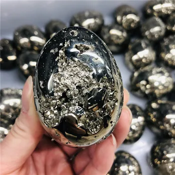 Naturale frumoase calcopirita cristal de cuarț ou lustruire piatra de vindecare naturale de piatră și minerale