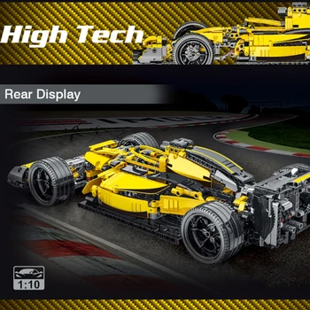Creative Expert High-tech Formula F1 Super Masina de Curse 023006 1093pcs Versiune Statica Moc Cărămizi Tehnice Model Blocuri 0
