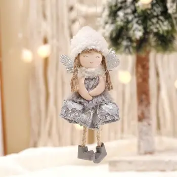Drăguț Înger De Crăciun Doll Pandantiv Xmas Copac Agățat Ornamente De Anul Nou 2023 Decor Decoratiuni De Craciun Pentru Casa 2022 Navidad 0