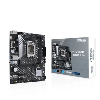 ASUS PRIM B660M K D4 B660 DDR4 PCI-E 4.0 5333+(OC) MHz 64G Suport 12 Gen Socket LGA 1700 3