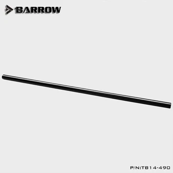 Barrow Crom Placat cu Cupru Rigid Tub OD 14MM 490mm Negru TB14-490 0
