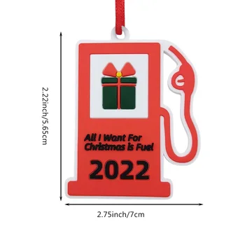 2022 Ornament De Crăciun Amuzant Tot Ce Vreau De Crăciun Este De Combustibili Agățat Decor Combustibili Ornament Amuzant Ornament De Crăciun Cadouri Pentru