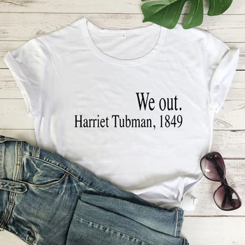 Unisex Stil Casual Maneca Scurta camasi Avem Harriet Tubman,1849 T-Shirt Stil Fata Topuri Drăguț Harajuku Viețile negrilor Contează Tees