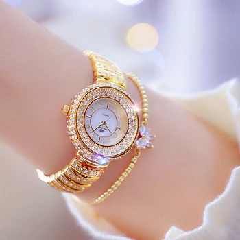 Noi Japoneză Circulație de Cuarț Ceasuri Pentru Femei de Lux Diamant doamnelor din Oțel Inoxidabil Încheietura ceasuri Cu Pietre Reloj Mujer