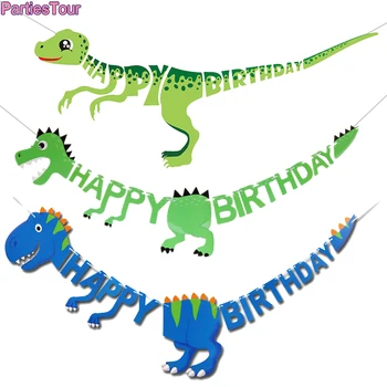 Dinozaur petrecere Baloane set Safari Junglă party Banner Numărul de Bile Copii Băiat Perioada Jurassic Temă Petrecere de Aniversare Decor