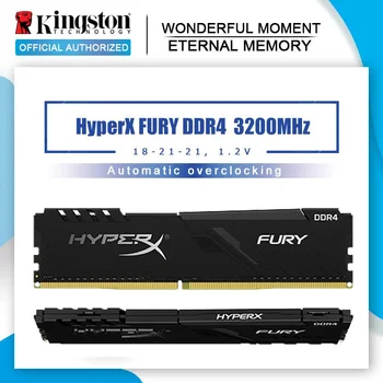 Kingston Original HyperX Fury DDR4 Memorie 4g 8g 16g 32g 2400MHz 2666Mhz 3200MHz DIMM memoria ram pentru desktop