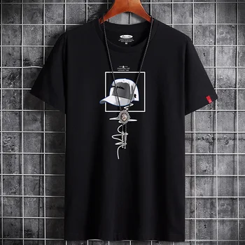 2022 cel mai Nou Tricou pentru Bărbați Îmbrăcăminte de Fitness Alb O de Gât Anime Man T-shirt Pentru bărbați Supradimensionate S-6XL Nouă Bărbați T-shirt Goth Punk 0