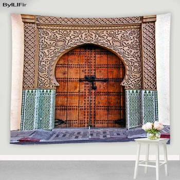 Cultura marocana Art Tapiserie Boem Tesatura de Imprimare 3D Hippie Murală Retro Stil Etnic Dormitor, Camera de zi Agățat de Perete Ecran