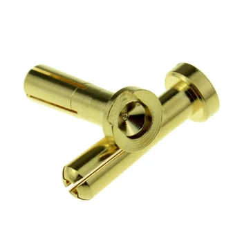 10buc Adune 4/5mm Glonț Banana Plug Conector de sex Masculin de sex Feminin pentru RC Baterie Parte Placat cu Aur