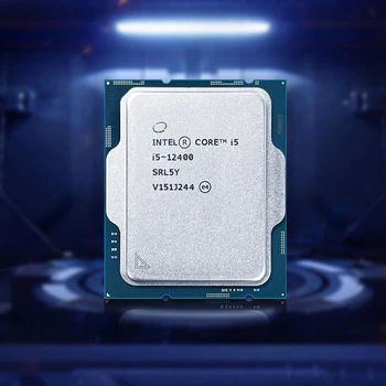 Procesor Intel Core i5-12400 4.4 GHz 6 Core 12-Fir CPU10nm L3 = 18M 65W LGA 1700 Procesor Desktop Gamer Pro Nou, Fara Radiator 3