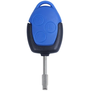 3 butonul de acoperire coajă cheie de control de la distanță de corp și taste pentru ford transit albastru
