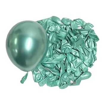 1 Set de Crăciun Verde Balon Ghirlanda Kit Verde Bomboane Aer Globos Verde Argintiu Arcada Baloane pentru Petrecere de Craciun Decor