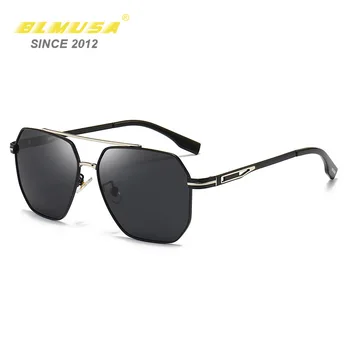 BLMUSA Noi Polarizate Fotocromatică ochelari de soare Barbati de Afaceri Decolorarea Ochelari de Soare Cool Oameni de Conducere Auto ochelari de Soare Pentru Barbati UV400