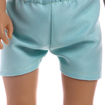1buc pantaloni Scurți Și Jambiere Casual All-Meci Pentru 18 Inch American Doll Fata & 43 Cm Nou-Născut Articole pentru Copii,Accesorii Papusa,Fete Gif-uri 0