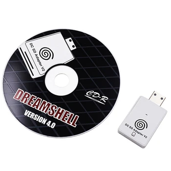 Dc Sd Tf Card Reader Adaptor V2 Voor pentru Sega Dreamcast Ro Cd Întâlnit Dreamshell Boot Loader 0
