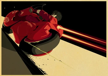Akira Anima Epocă Poster Acasă Decor de Perete de Hârtie Kraft poster Pictura pe Perete Poster