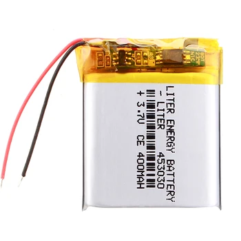 453030 3.7 V 400mAh baterie Reîncărcabilă Li-Polimer Baterie Pentru mp3 mp4 mp5 mouse-ul brățară Brățară Ceas DVR GPS PDA
