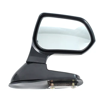 2x SUV UTE Masina Capota Capota Loc Blind Side View cu Unghi Larg de Oglinzi de Siguranță Oglinda Argintiu / Negru