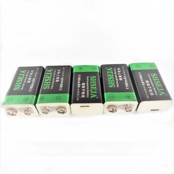 9V 1180mAh li-ion baterie USB baterie reîncărcabilă detector de linie de jucărie finder baterie reîncărcabilă transport gratuit 0